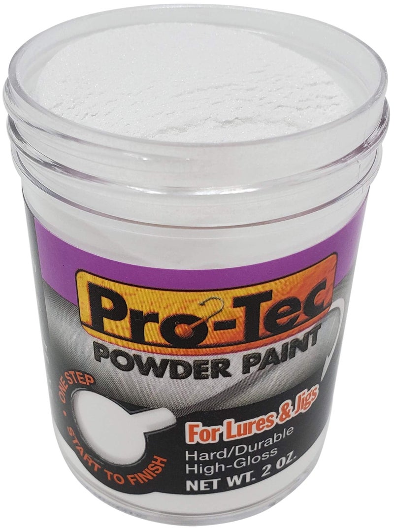 Pro-Tec طلاء مسحوق برو تيك 2 أونصة لؤلؤي أبيض - Image 2